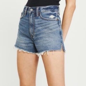 Abercrombie and Fitch high rise Annie shorts